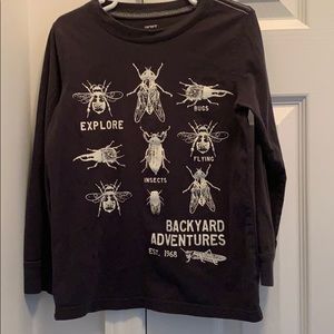 Boys long-sleeve insect shirt